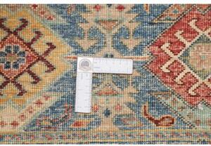 Tappeto Istintia Geometrico Blu Rosso Mattone 78x124 Cm