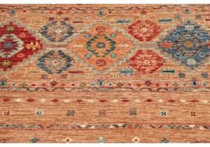 Tappeto Istintia Geometrico Arancione Blu 79x125 Cm