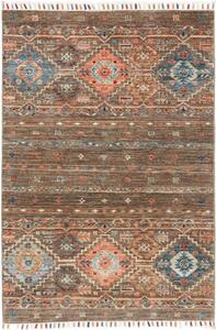 Tappeto Istintia Geometrico Marrone Blu 80x116 Cm