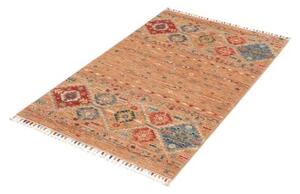 Tappeto Istintia Geometrico Arancione Blu 79x125 Cm