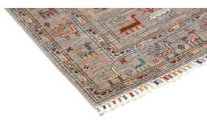 Tappeto Istintia Figurativo Grigio Multicolore 82x127 Cm
