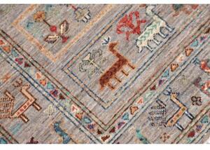 Tappeto Istintia Figurativo Grigio Multicolore 82x127 Cm