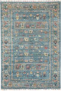 Tappeto Istintia Figurativo Blu Petrolio Beige 127x181 Cm