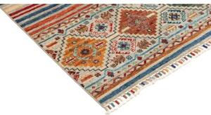 Tappeto Istintia Geometrico Beige Blu 79x130 Cm