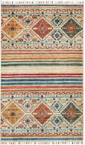 Tappeto Istintia Geometrico Beige Blu 79x130 Cm