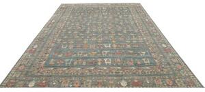 Tappeto Istintia Figurativo Blu Petrolio Grigio 249x350 Cm