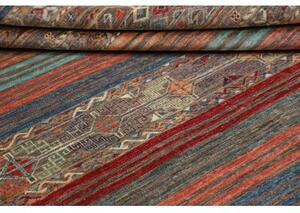 Tappeto Istintia Geometrico Marrone Rosso 170x238 Cm