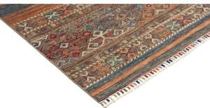 Tappeto Istintia Geometrico Marrone Rosso 170x238 Cm