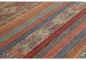 Tappeto Istintia Geometrico Marrone Rosso 170x238 Cm