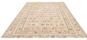 Tappeto Istintia Figurativo Avorio Multicolore 206x295 Cm