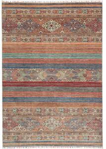 Tappeto Istintia Geometrico Marrone Rosso 170x238 Cm