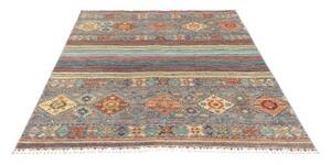 Tappeto Istintia Geometrico Blu Ruggine 152x203 Cm
