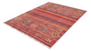 Tappeto Istintia Geometrico Rosso Multicolore 154x198 Cm