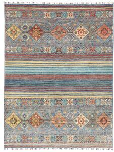Tappeto Istintia Geometrico Blu Ruggine 152x203 Cm
