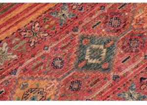 Tappeto Istintia Geometrico Rosso Multicolore 154x198 Cm