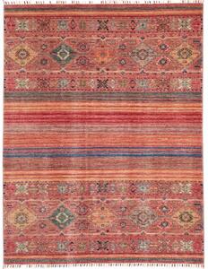 Tappeto Istintia Geometrico Rosso Multicolore 154x198 Cm
