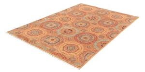 Tappeto Kairo Geometrico Terracotta Azzurro 148x210 Cm