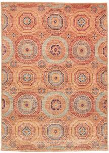 Tappeto Kairo Geometrico Terracotta Azzurro 148x210 Cm