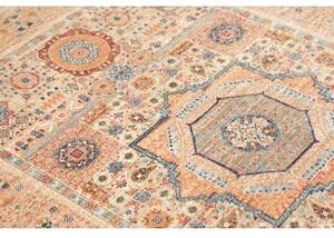 Tappeto Kairo Stilizzato Beige Arancione 123x180 Cm