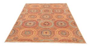 Tappeto Kairo Geometrico Terracotta Azzurro 148x210 Cm
