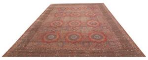 Tappeto Kairo Stilizzato Ruggine Marrone 270x366 Cm