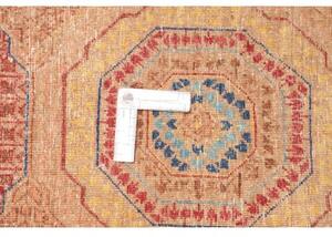 Tappeto Kairo Geometrico Terracotta Azzurro 148x210 Cm