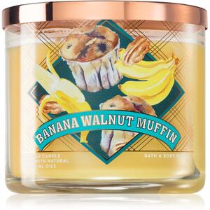 Bath & Body Works Banana Walnut Muffin candela profumata I 411 g