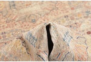 Tappeto Kairo Stilizzato Beige Blu Corsia 82x345 Cm