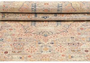 Tappeto Kairo Stilizzato Beige Blu Corsia 82x345 Cm