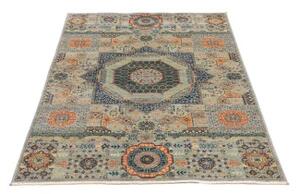 Tappeto Kairo Geometrico Celeste Blu Scuro 102x155 Cm