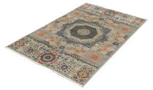 Tappeto Kairo Geometrico Celeste Blu Scuro 102x155 Cm