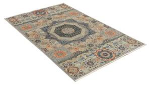 Tappeto Kairo Geometrico Celeste Blu Scuro 102x155 Cm