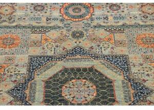 Tappeto Kairo Geometrico Celeste Blu Scuro 102x155 Cm