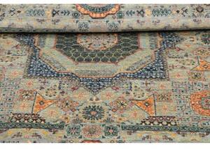 Tappeto Kairo Geometrico Celeste Blu Scuro 102x155 Cm