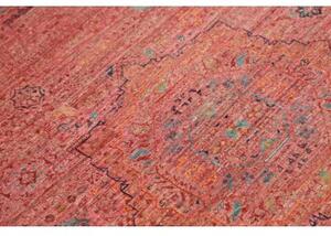 Tappeto Kairo Medaglione Rosso Blu 79x122 Cm