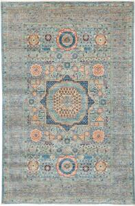 Tappeto Kairo Stilizzato Azzurro Beige 124x190 Cm