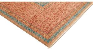 Tappeto Kairo Stilizzato Rosso Ruggine Blu 249x310 Cm