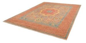 Tappeto Kairo Stilizzato Rosso Ruggine Blu 249x310 Cm