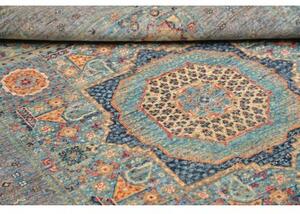 Tappeto Kairo Stilizzato Azzurro Beige 124x190 Cm