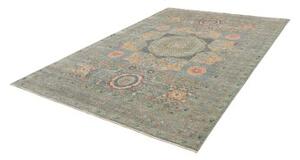 Tappeto Kairo Stilizzato Verde Petrolio Azzurro 210x307 Cm