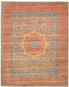 Tappeto Kairo Stilizzato Rosso Ruggine Blu 249x310 Cm