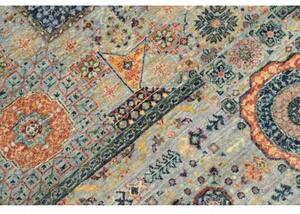 Tappeto Kairo Geometrico Celeste Blu Scuro 102x155 Cm