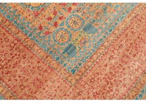 Tappeto Kairo Stilizzato Rosso Ruggine Blu 249x310 Cm
