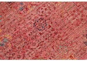Tappeto Kairo Medaglione Rosso Blu 79x122 Cm