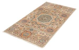Tappeto Kairo Geometrico Becco Di Mattone Azzurro 80x145 Cm