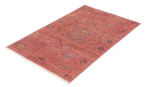 Tappeto Kairo Medaglione Rosso Blu 79x122 Cm