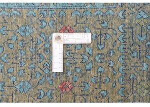 Tappeto Kairo Stilizzato Blu Petrolio Beige 201x304 Cm