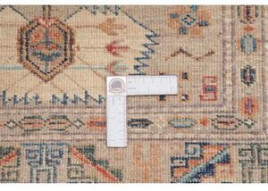 Tappeto Kazak Fine Stilizzato Beige Rosso 79x128 Cm