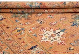 Tappeto Kazak Fine Stilizzato Terracotta Blu 172x237 Cm