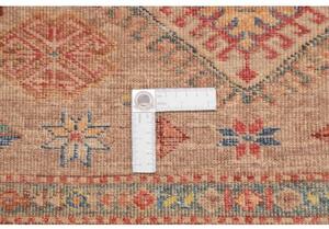 Tappeto Kazak Fine Stilizzato Rosso Mattone Blu 102x148 Cm